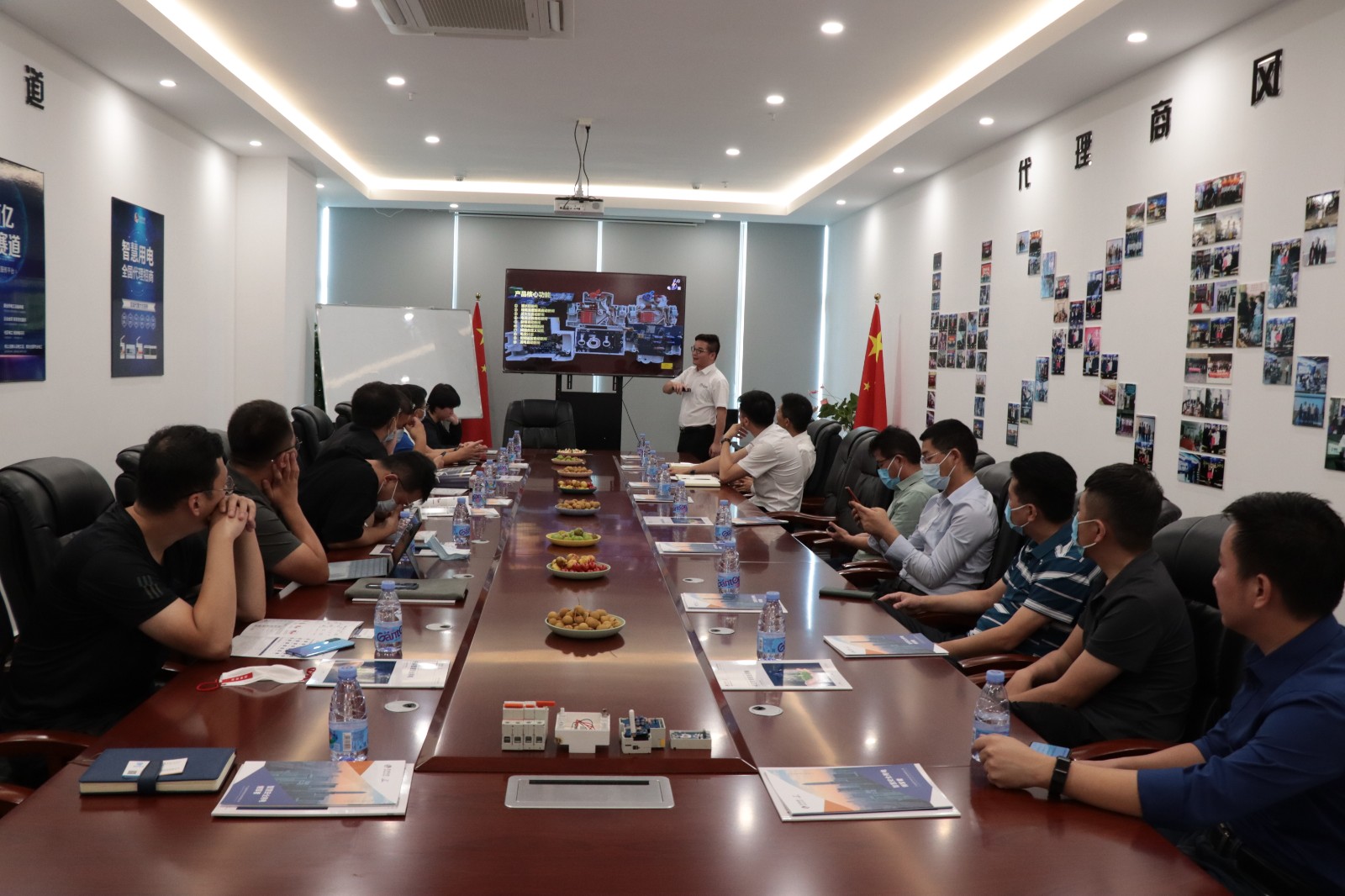 新奥能源集团领导一行莅临宝威体育（中国）bwty·官方网站科技参观指导